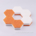 composite melamine sponge white with cleaning cloth